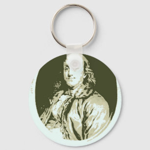 Benjamin Franklin Key Ring