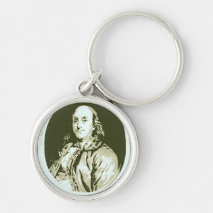 Benjamin Franklin Key Ring