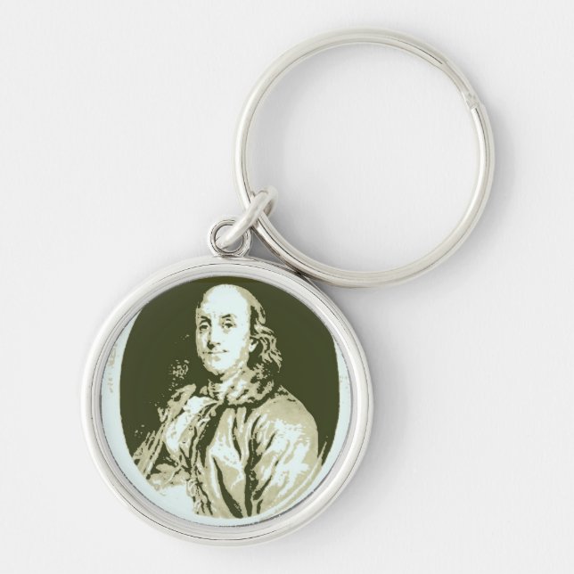 Benjamin Franklin Key Ring (Front)