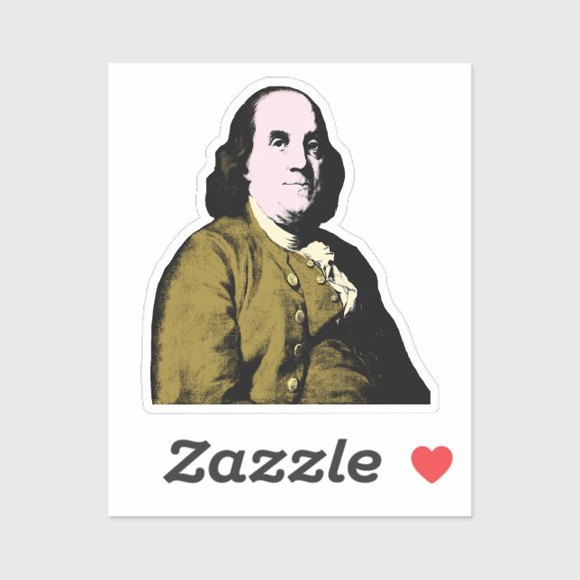 Benjamin Franklin Pop Art Style (Sheet)