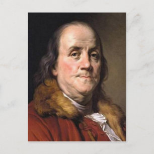 Benjamin Franklin Postcard