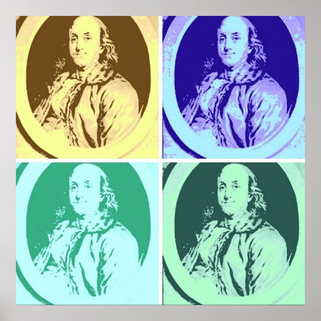 Benjamin Franklin Poster (Front)