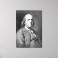 Benjamin Franklin usa president history portrait f