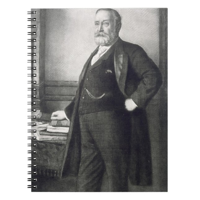 Benjamin Harrison (1833-1901), 23rd President of t Spiral Notebook (Front)