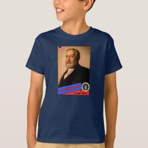 Benjamin Harrison Baseball Card T-Shirt