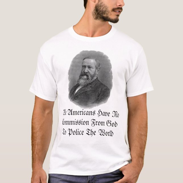 Benjamin Harrison T-Shirt (Front)