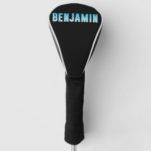 Benjamin name golf head cover