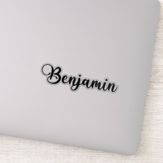 Benjamin Name - Handwritten Calligraphy