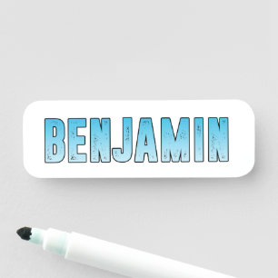 Benjamin name tag