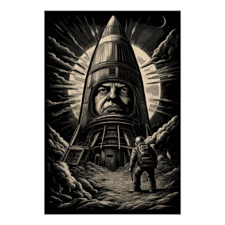 Benjamin Netanyahu Rocket Poster