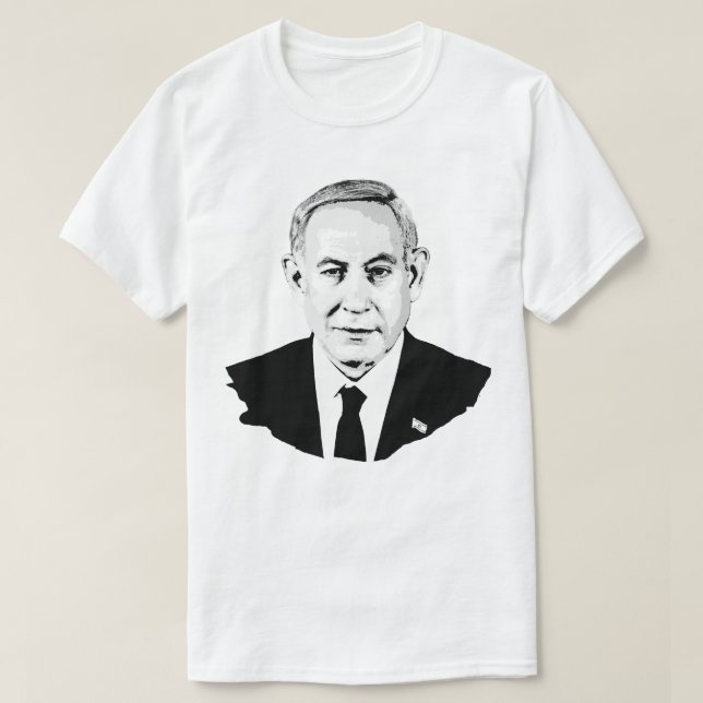 Benjamin Netanyahu T-Shirt (Design Front)