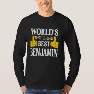 Benjamin Surname Team Family Last Name World's Bes T-Shirt