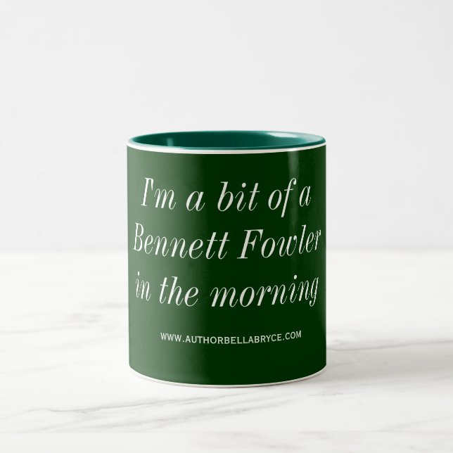 Bennett Fowler not-so-morning mug (Center)