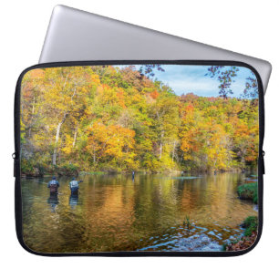 Bennett Spring Autumn Fishing Laptop Sleeve