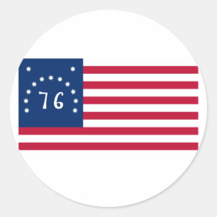 Bennington Flag from American Revolution Classic Round Sticker