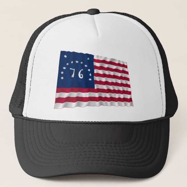 Bennington Flag Trucker Hat (Front)