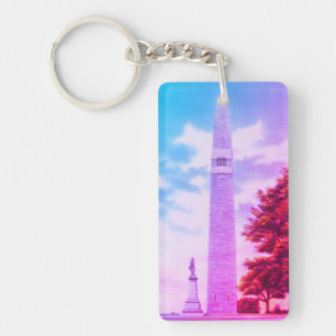 Bennington Monument, Old Bennington, Vermont Key Ring
