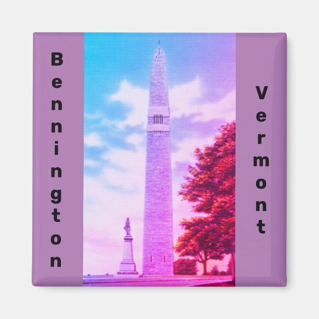 Bennington Monument, Old Bennington, Vermont Magnet (Front)