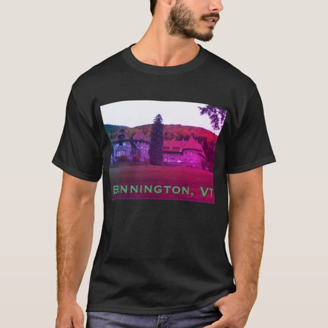 Bennington, VT Mansion - Mount Anthony T-Shirt (Front)