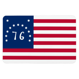 Bennington's Banner: The 76 American Battle Flag Magnet