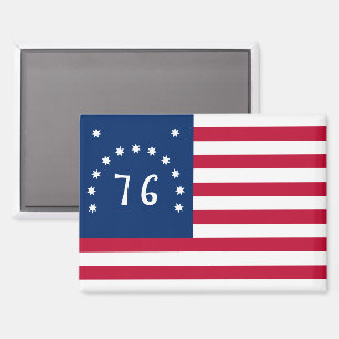 Bennington's Banner: The 76 American Battle Flag Magnet