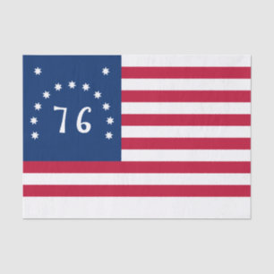 Bennington's Banner: The 76 American Battle Flag Tissue Paper