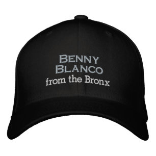 Benny Blanco from the Bronx Embroidered Hat