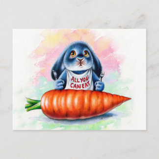 Benny Blue - All You Can Eat Postcard
