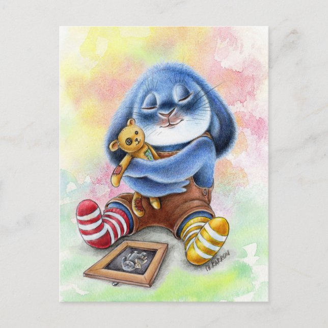 Benny Blue - Memories Postcard (Front)