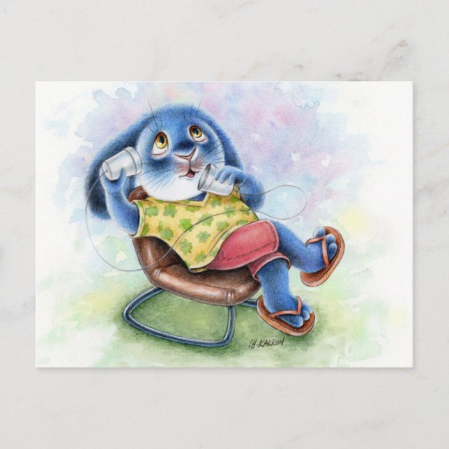 Benny Blue - Speak What You Want to Hear Postcard (Front)