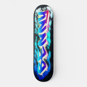 BENNY Personalised Customised Graffiti Skateboard