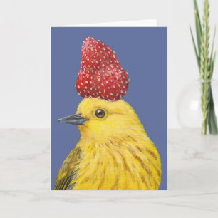 benny the warbler card