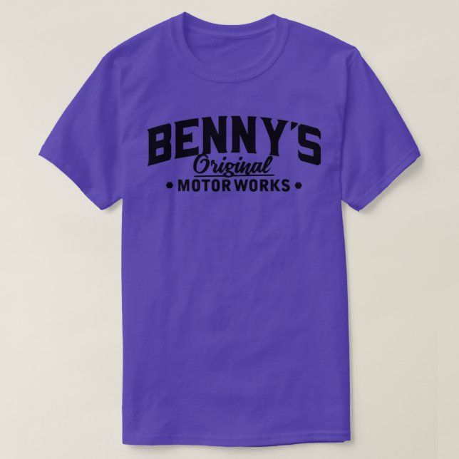 Bennys Original Motor Works  T-Shirt (Design Front)