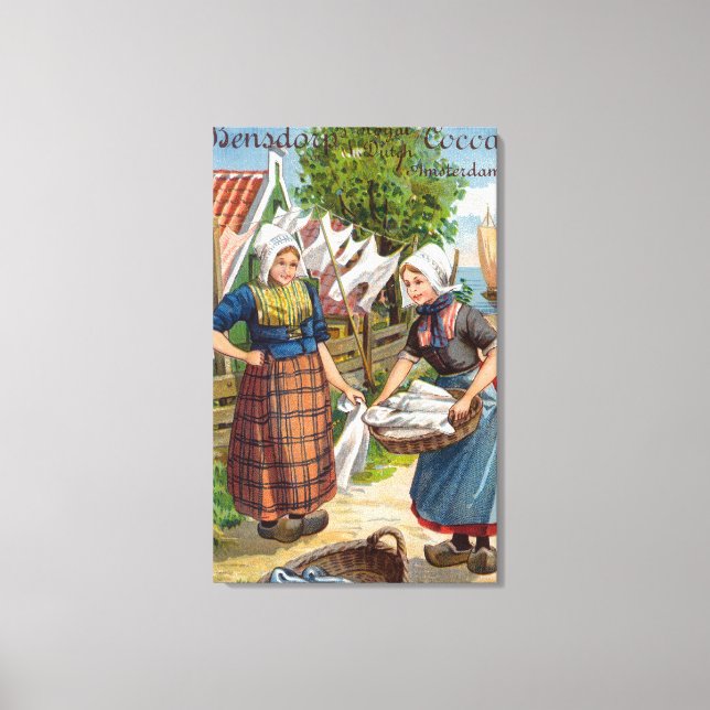 Bensdorp's Royal Dutch Cocoa Canvas Print (Front)