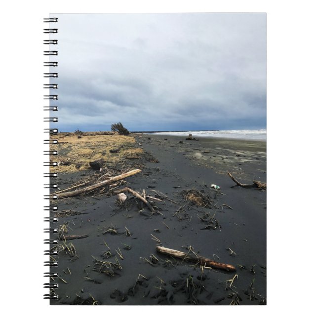 Benson Beach, Cape Disappointment, Washington Notebook (Front)