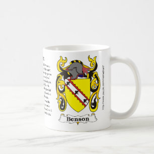 Benson Coat of Arm mug