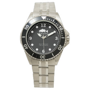 Benthic black dive watch