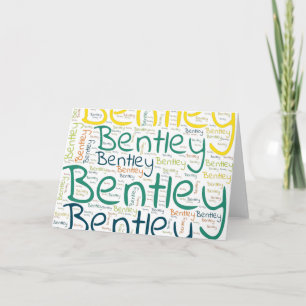 Bentley Card