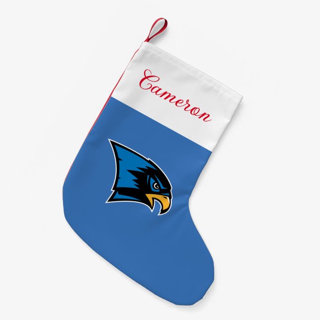Bentley Falcons 2 Small Christmas Stocking (Front (Hanging))
