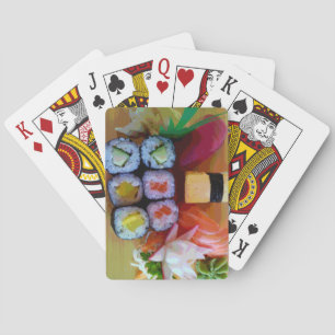 Bento Box and Sushi Playing Cards