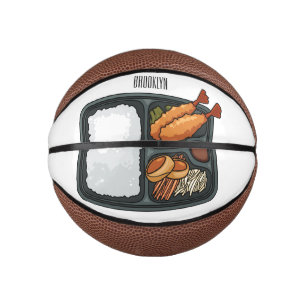 Bento cartoon illustration  mini basketball