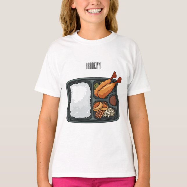 Bento cartoon illustration T-Shirt (Front)
