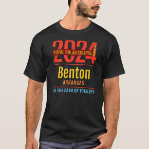 Benton Arkansas AR Total Solar Eclipse 2024 4 T-Shirt