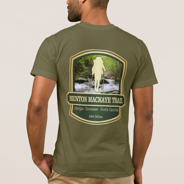 Benton MacKaye Trail (B) T-Shirt (Back)
