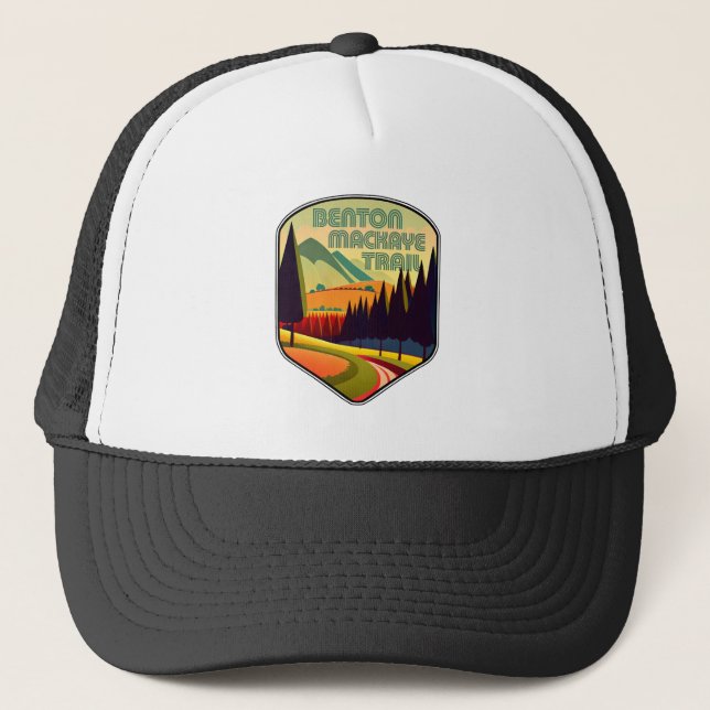 Benton MacKaye Trail Colours Trucker Hat (Front)
