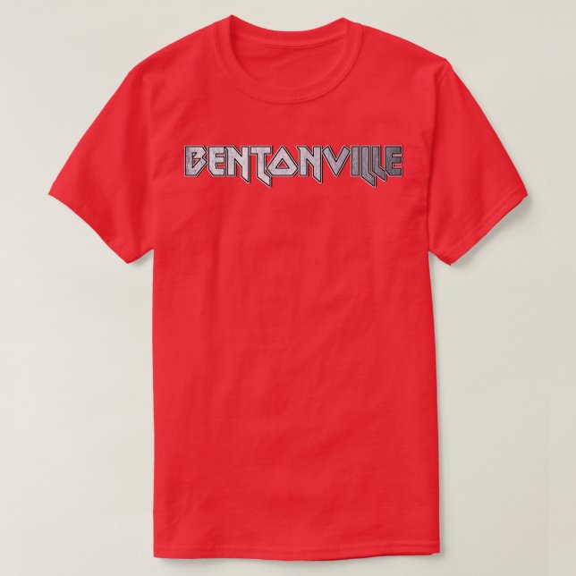 Bentonville AR T-Shirt (Design Front)