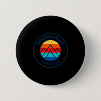 Bentonville arkansas skiing snowboarding family sk 6 cm round badge