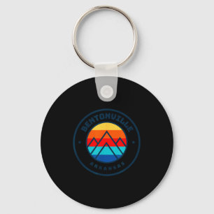 Bentonville arkansas skiing snowboarding family sk key ring
