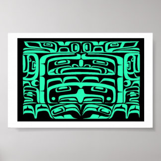 Bentwood Box Design Poster