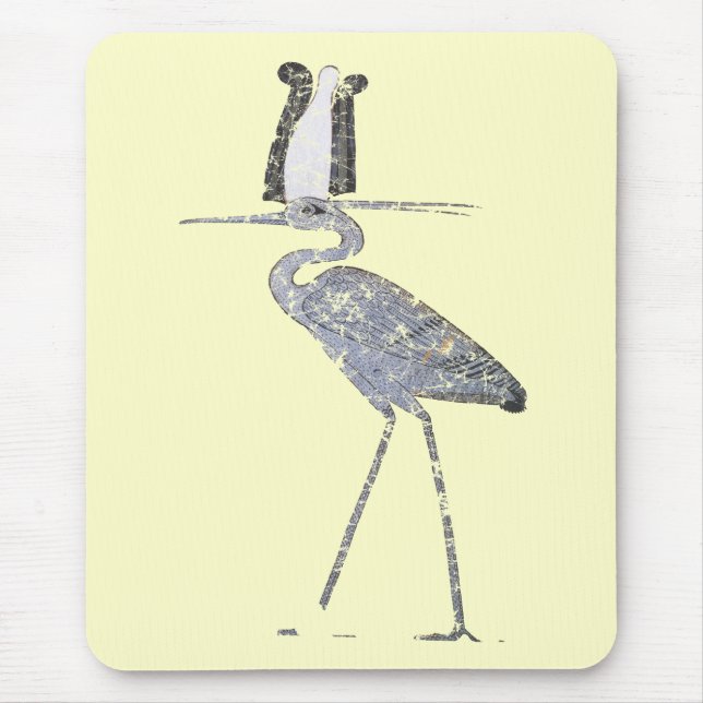 Benu Bird Mouse Pad (Front)